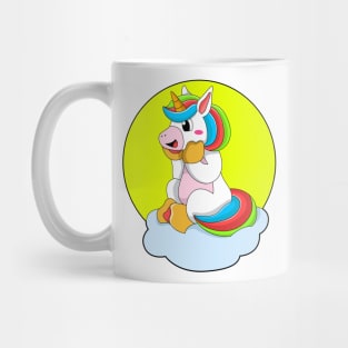 Unicorn with Cloud & Sun Mug